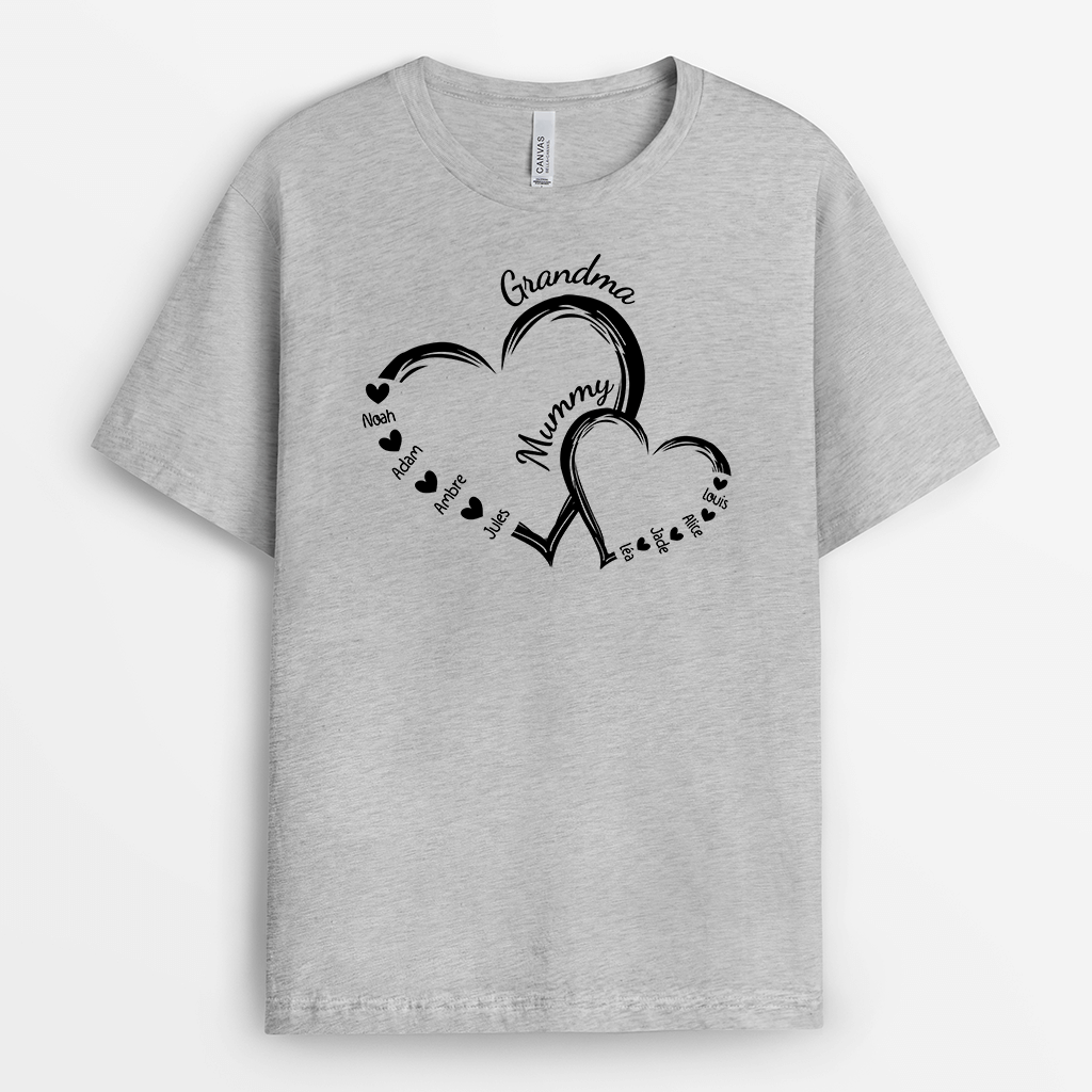 Personalised Mama With Love T-shirt