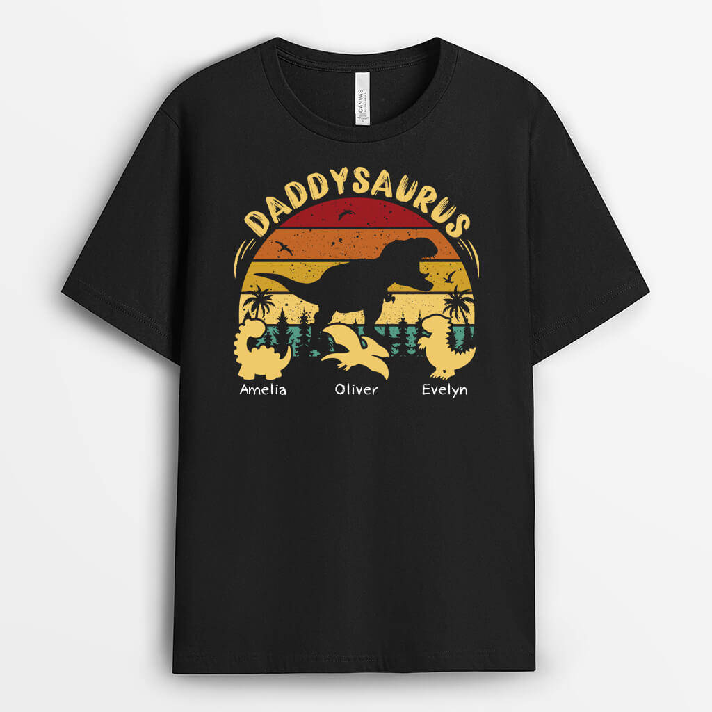 Personalised Papasaurus T-shirt