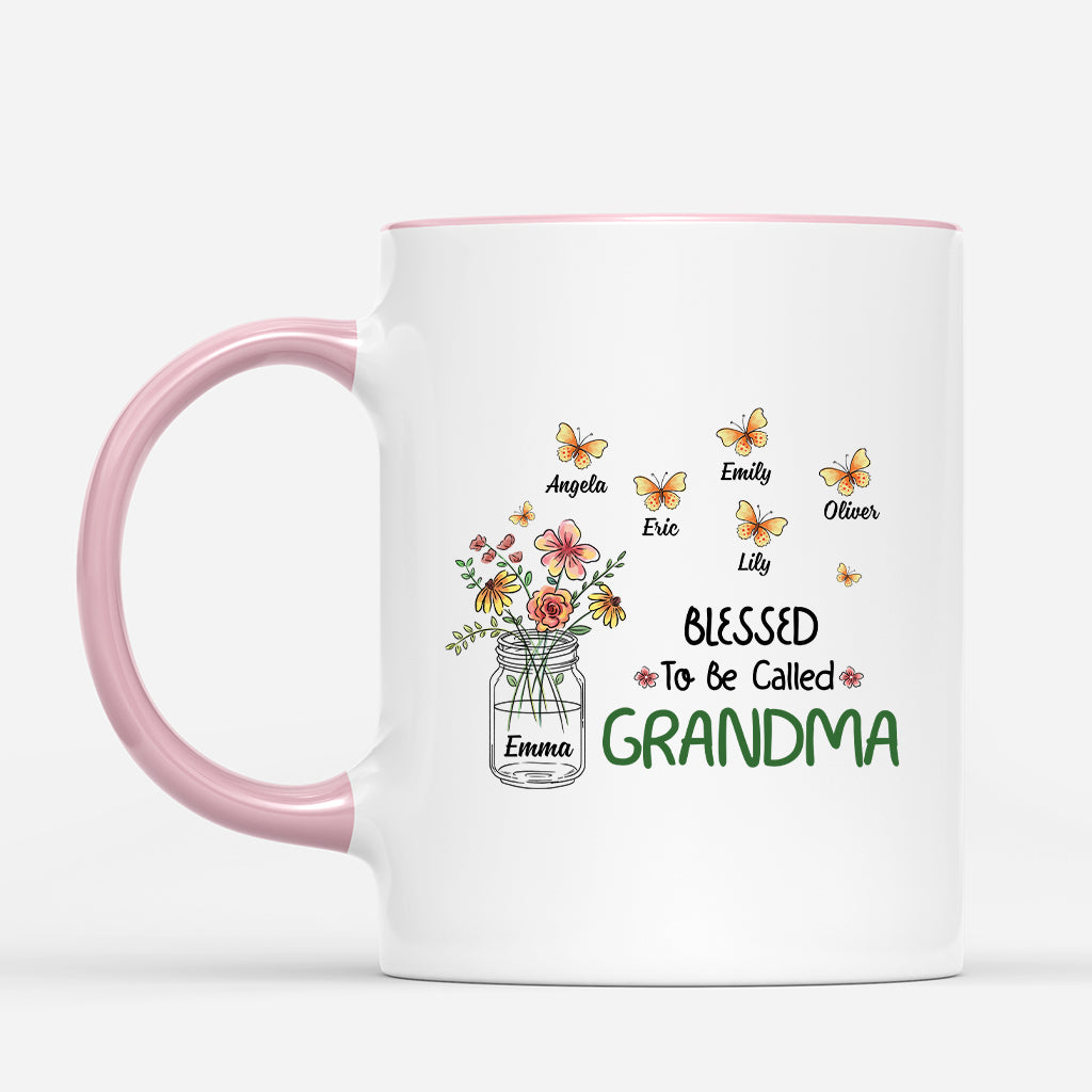 2151MUK4 personalised blessed to be called grandma_ mug 2151M6I0A