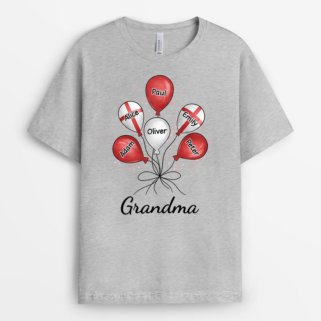 2162AUK1 personalised grandpas balloon with kids name t shirt_2