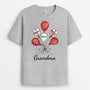 2162AUK1 personalised my balloon grandma t shirt