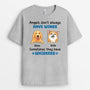 2176AUK1 personalised angels dont always have wings dog t shirt_2