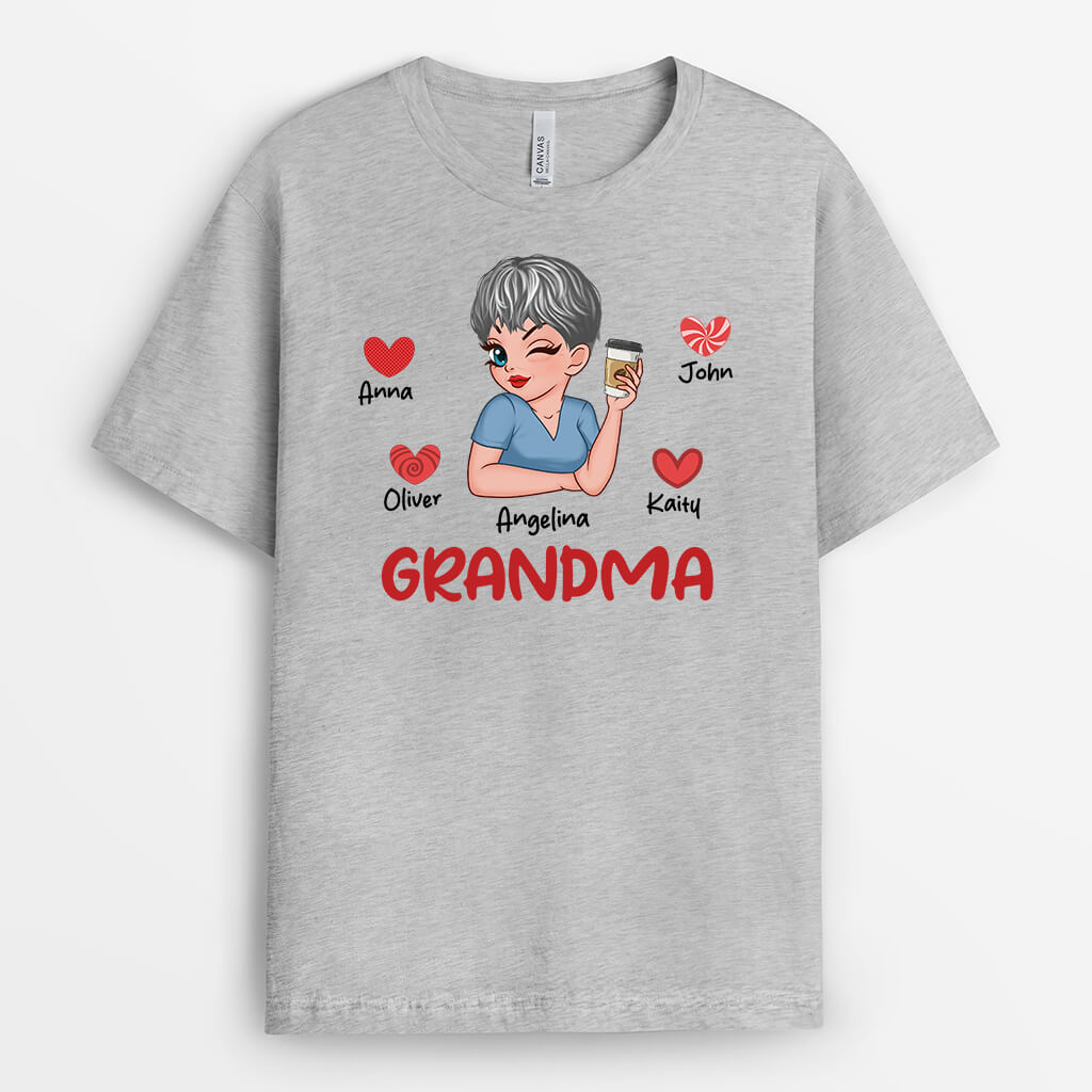 Personalised Slay Grandma T-Shirt