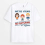 2187AUK1 personalised were yours no returns t shirt