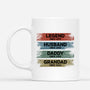 2193MUK1 custom gifts for grandads legend grandad since mug 2193M5L5B