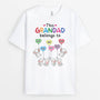 2215AUK1 personalised this super great grandpa daddy belongs to t shirt