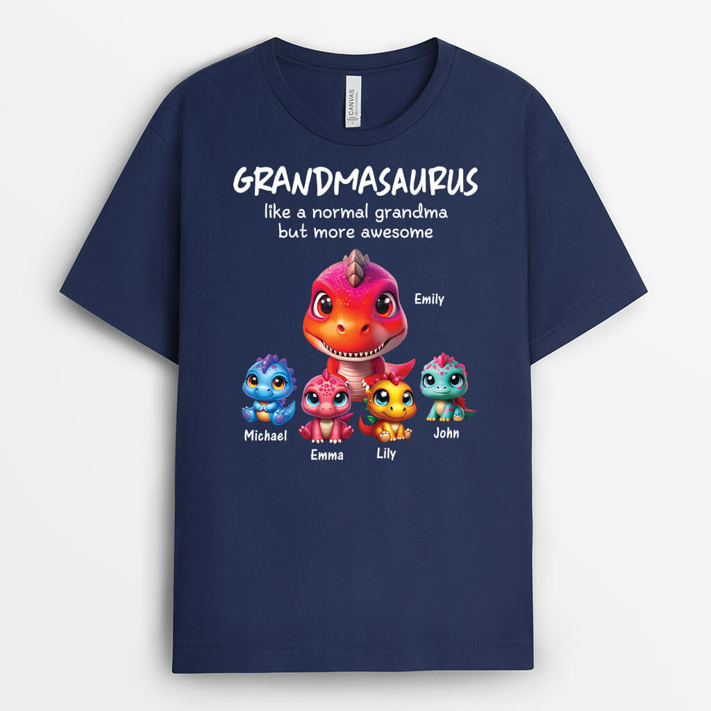 Personalised Best Daddysaurus T-Shirt