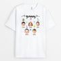 2239AUK1 personalised best mama with flowers of kids t shirt