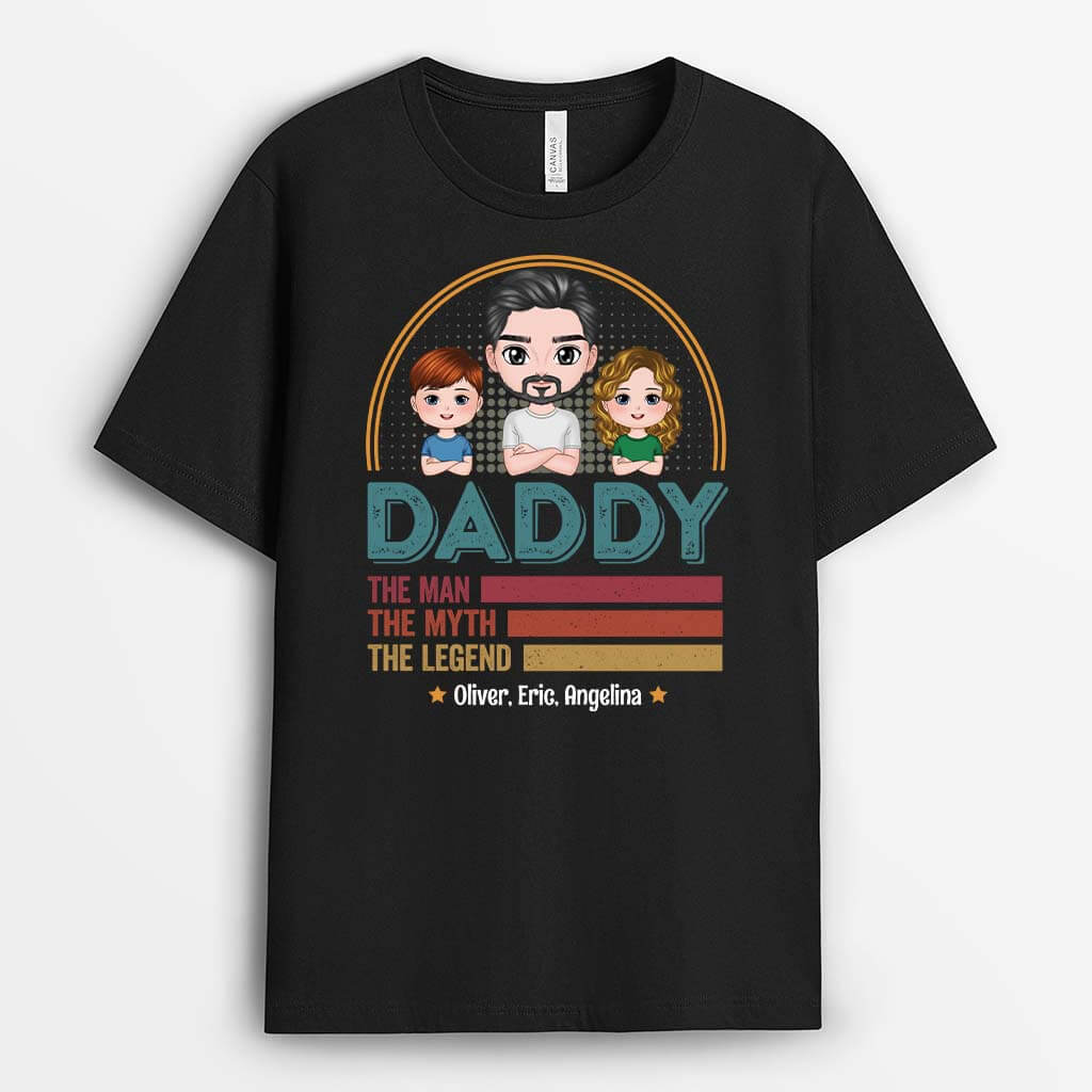 2259AUK1 personalised the man the myth the best legend t shirt