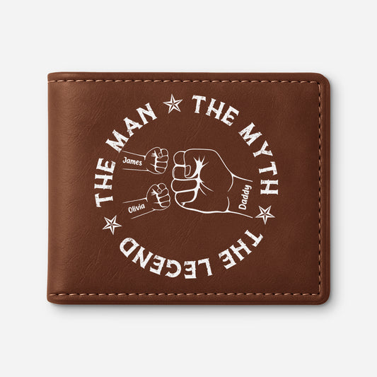 2261JUK1 personalised man myth legend leather wallet 2261J6I5B