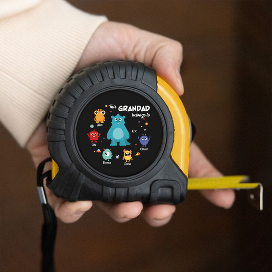 2262OUK2 personalized gifts for dad this daddy belongs to tape measure 2262O