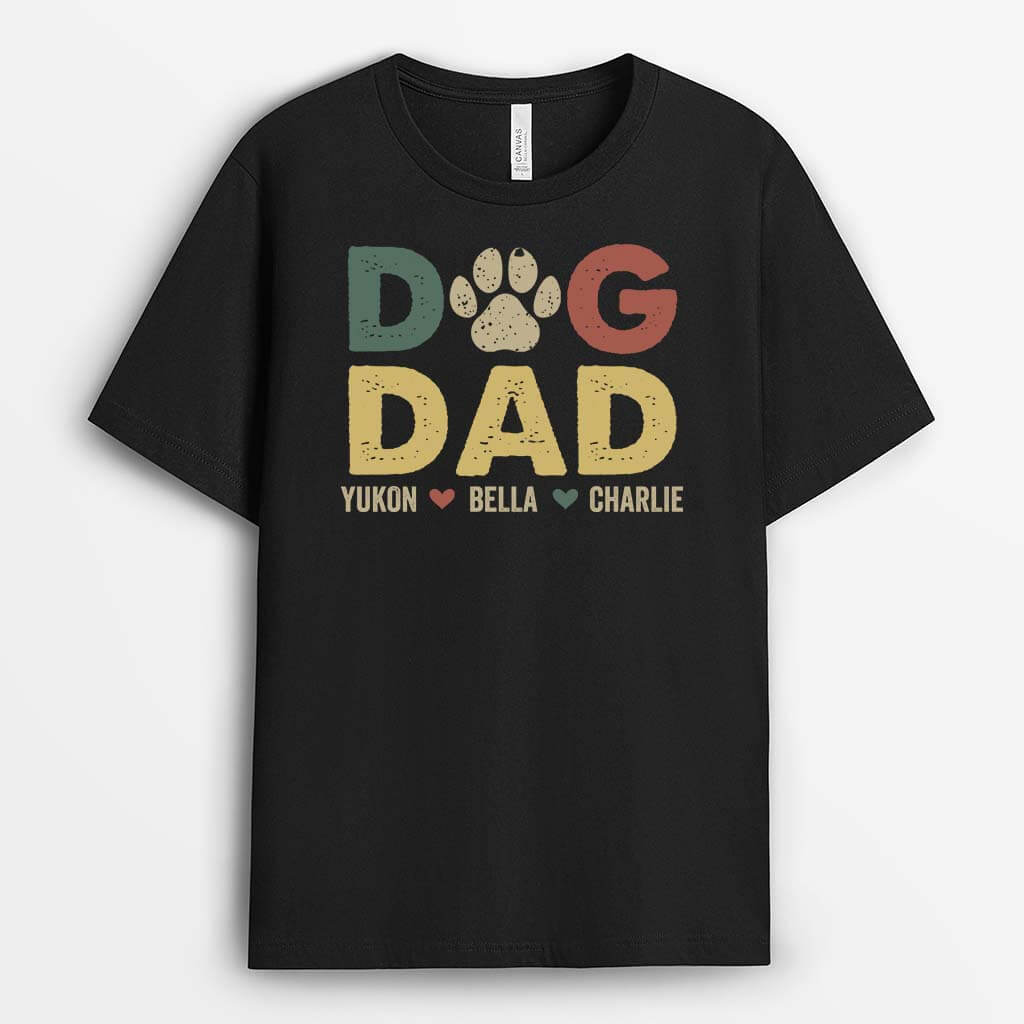 Personalised Dog Mum/Dad, Cat Mum/Dad T-Shirt