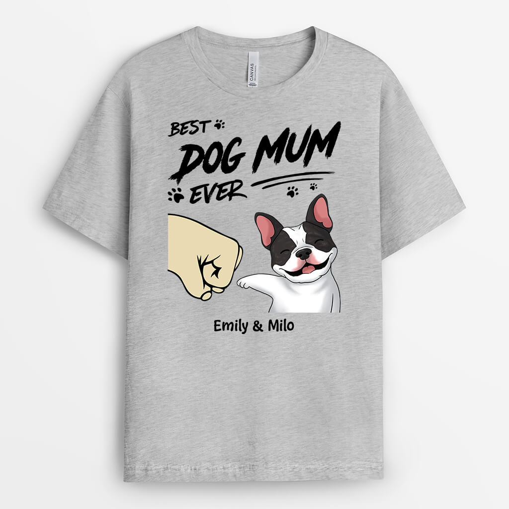 Personalised Best Dog Dad/Dog Mum Ever T-Shirt