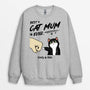 2279WUk2 best cat mom ever sweatshirt personalized gifts for cat lovers 2279W5L5D