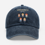2317AUK1 personalised dadgrandads gang washed cotton cap 2317ajse8b_e3d056f5 caff 496d ab0f e69cf2e6724f