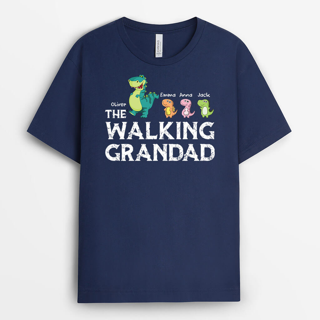 Personalised The Walking Dad T-Shirt