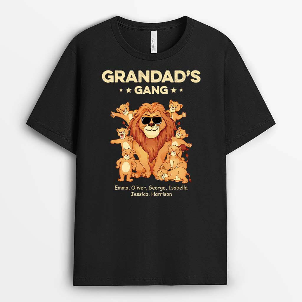 Personalised Daddy/Grandad's Gang T-Shirt