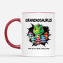 2344MUK2 personalised the best daddy saurus mug