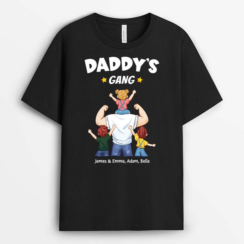 Personalised Daddy's/Grandad's Gang T-shirt