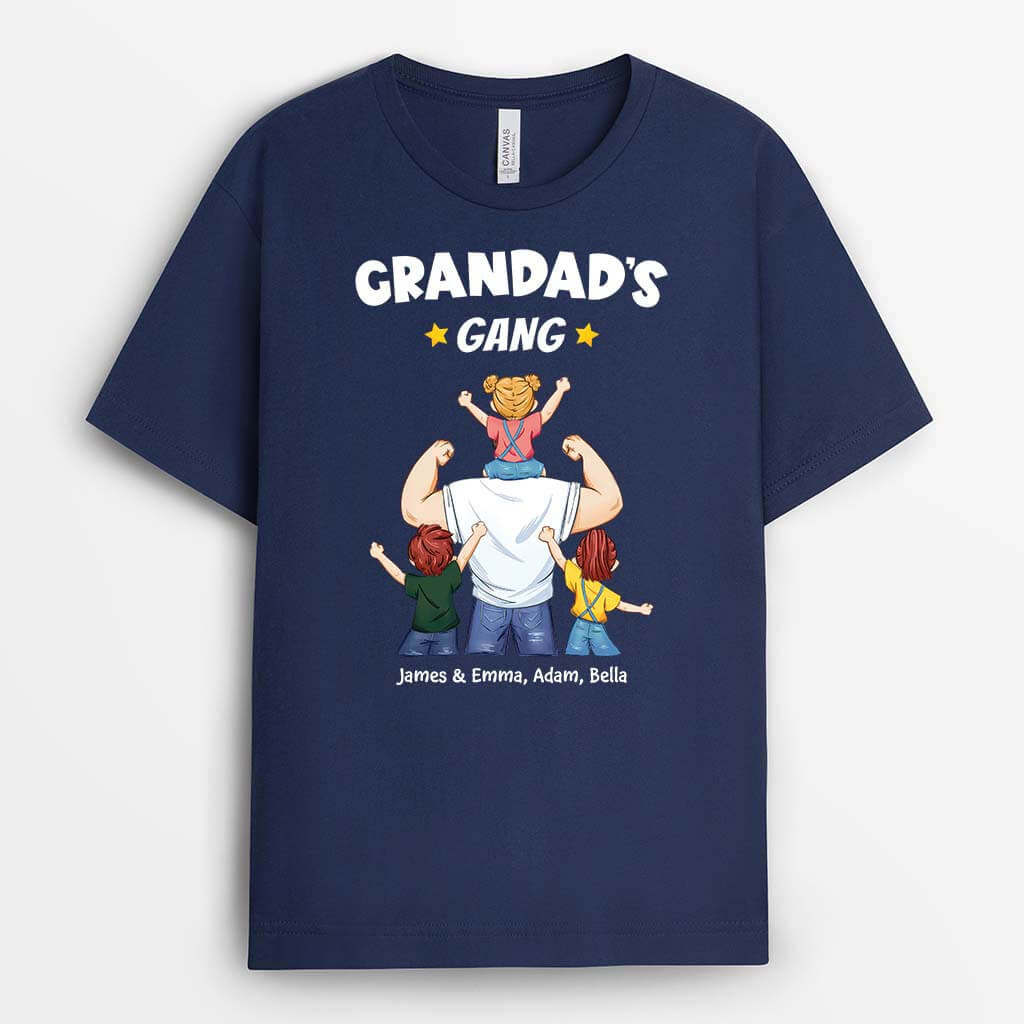 Personalised Daddy's/Grandad's Gang T-shirt