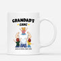 2397MUK1 personalised dads grandads gang mug