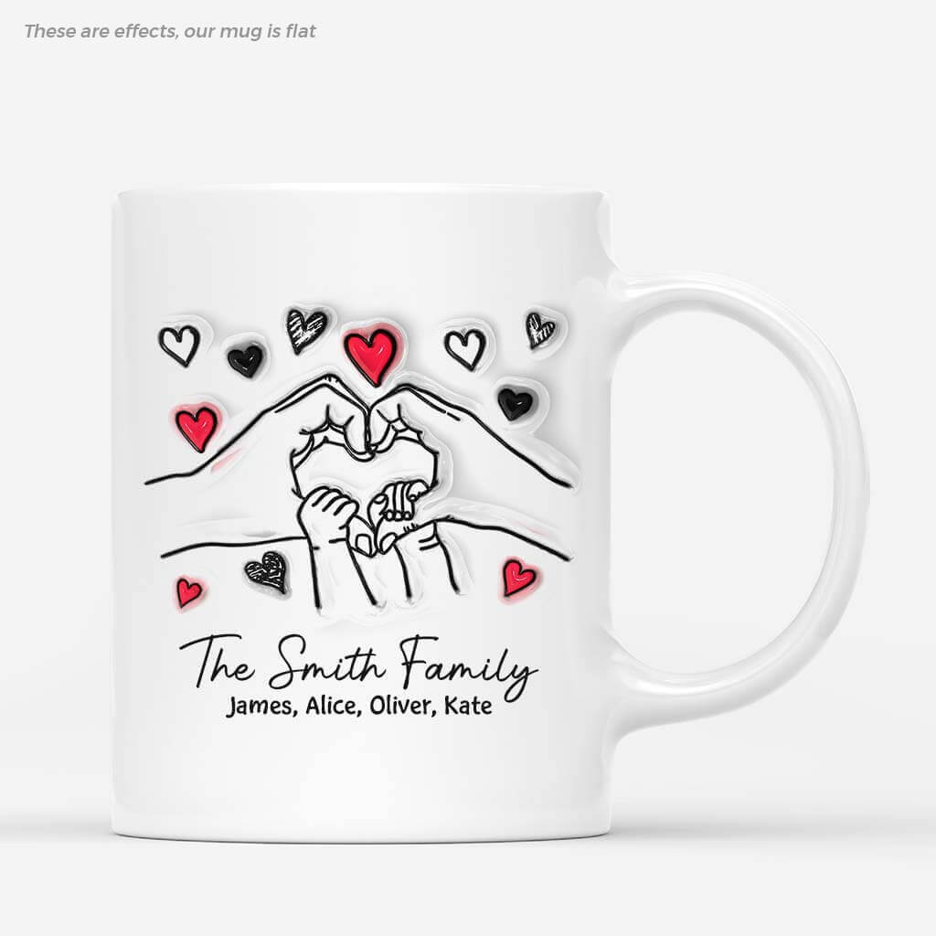 2411UK1 personalised family holding hands hearts mug_9b6cdee8 f0da 453d b7ed 82987735b5df