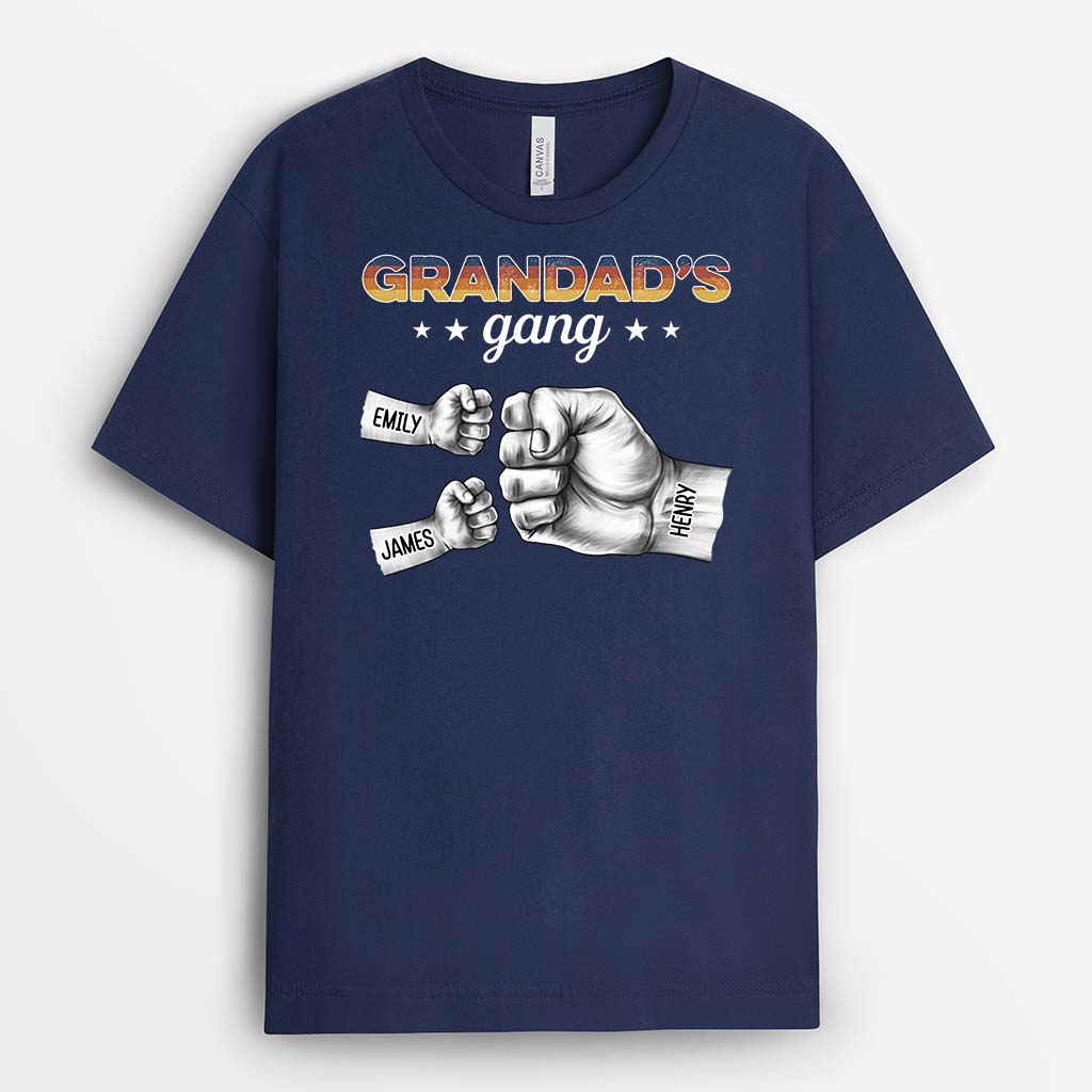 Personalised Daddy's/Grandad's Gang T-shirt