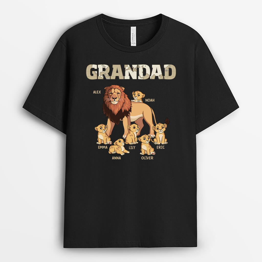 Personalised Daddy Lions T-shirt