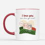 2477MUK2 personalised i love you even when you snore mug