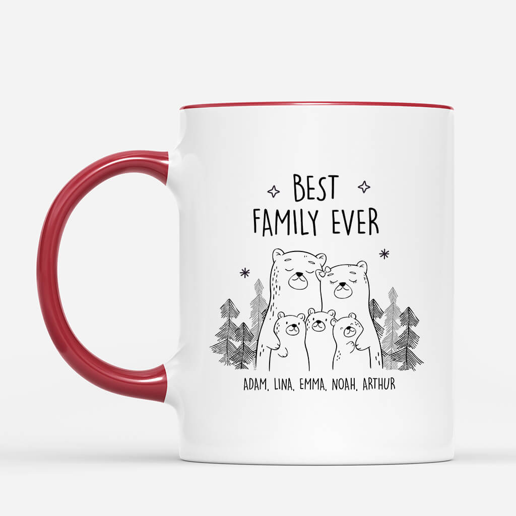 Personalised Best Family Ever Mug