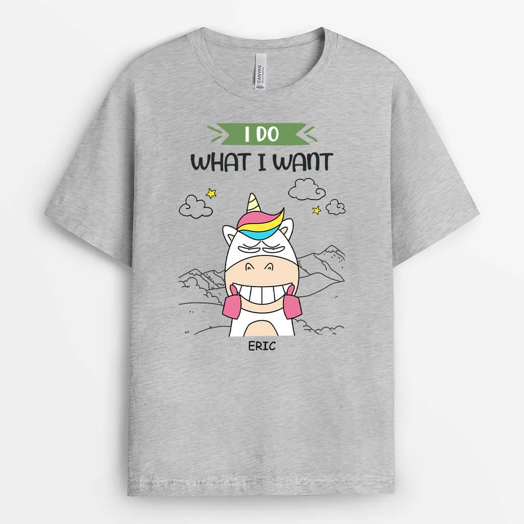 2521AUK1 i do what i want t shirt funny personalised t shirt