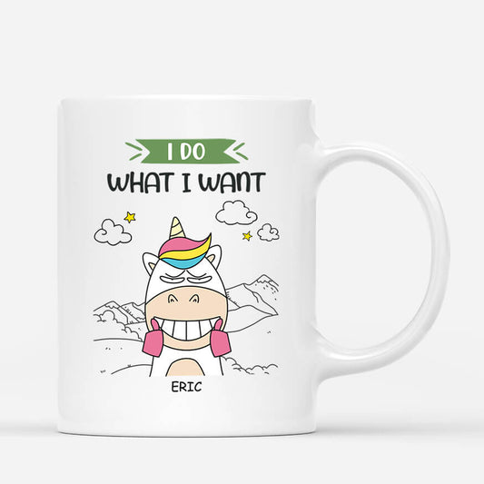 2521MUK1 i do what i want mug funny personalised mug