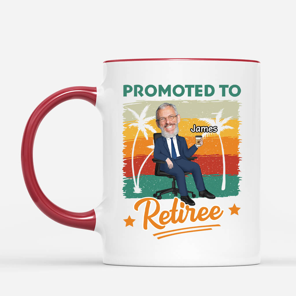 2544MUK2 promoted to retiree mug personalised mug for her_a7297b92 c0d1 4db2 8526 30c66099add1