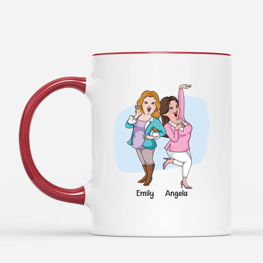 2547MUK2 i like you because you are just as crazy as i am mug personalised mug for her