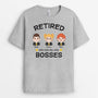 2562AUK2 personalised officially retired grandkids my only bosses t shirt