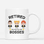 2562MUK1 personalised officially retired grandkids my only bosses mug