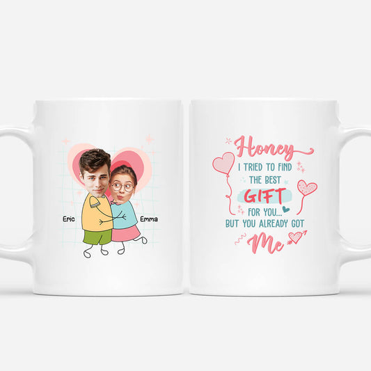 2568MUK1 i tried to find the best gift for you but you already got me personalised mug