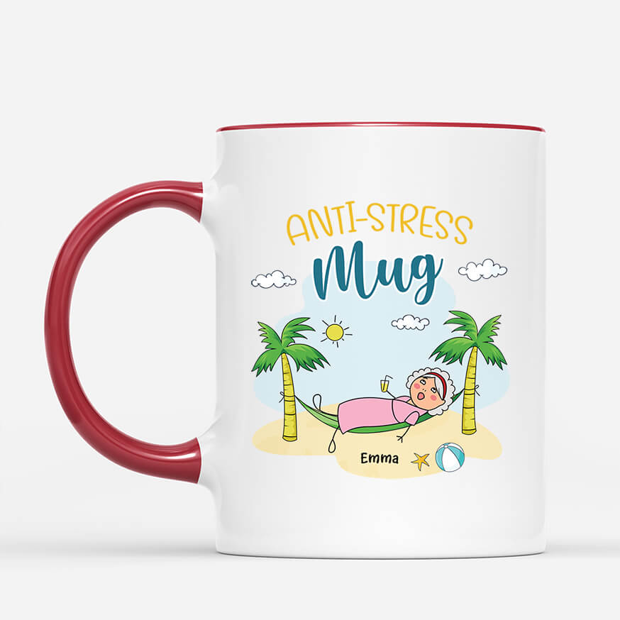 2577MUK2 anti stress mug personalised mug for him