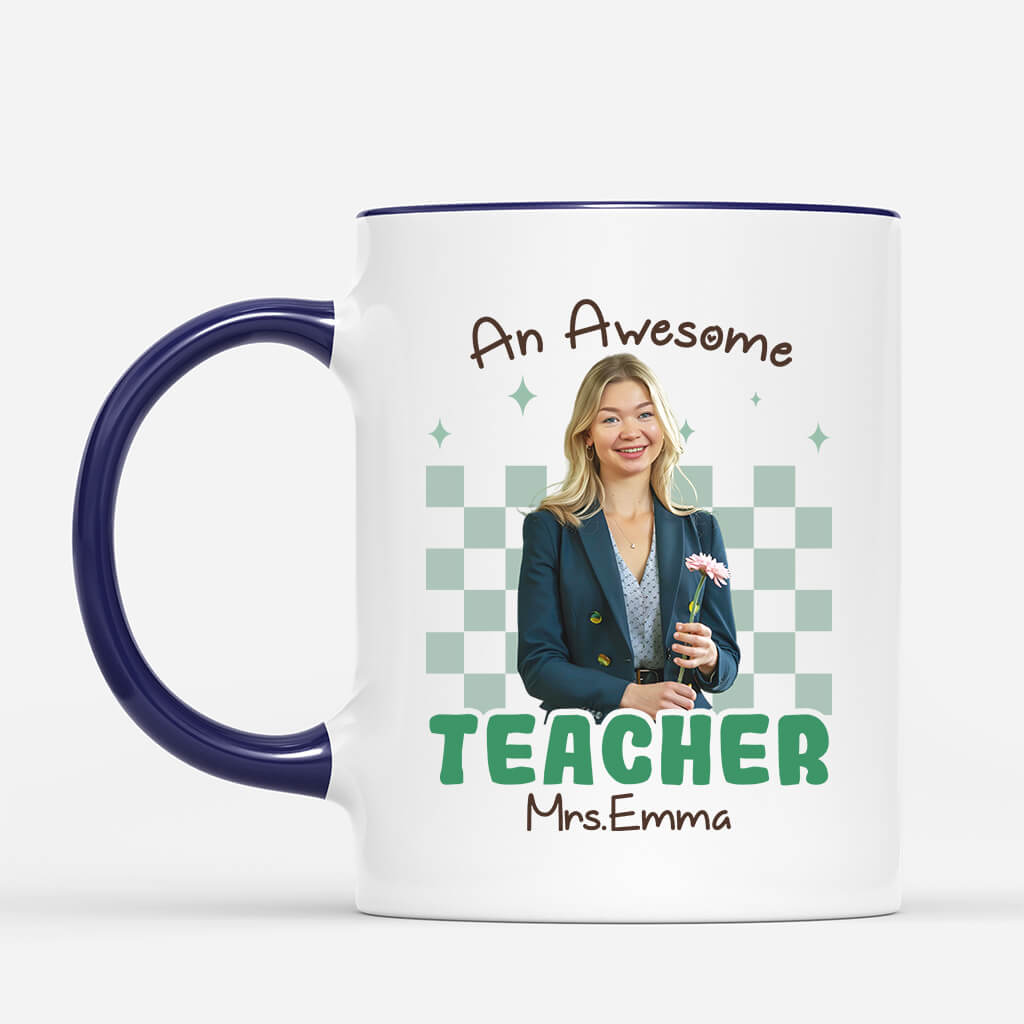 Personalised An Awesome Teacher Mug for Her