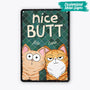 2657EUK2 nice butt cats  custom metal signs uk for cat lovers
