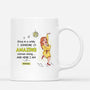 2660MUK1 once in a while someone amazing come along  funny custom mug for women