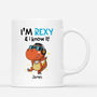 2667MUK1 im rexy and i know it  customisable mugs for men