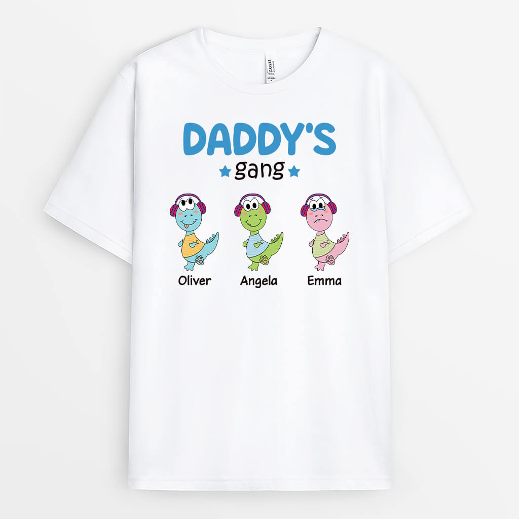 2736UK1 daddys gang dinosaurs  personalised tee shirts uk for men_707c7265 82d9 4dac b8ff c232f3584ea4