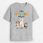 2755AUK2 this dog mum dog dad belongs to  custom dog tee