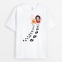 2768AUS1 paw prints and footprints t shirt  personalised dog gifts for humans_7fa2bdd2 739f 439a b952 4293b3725a54