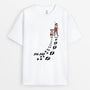 2784AUK1 dog dad dog mum t shirt  personalised dog themed gifts