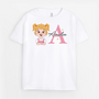 2830AUK1 by name t shirt  customised gift ideas for kids