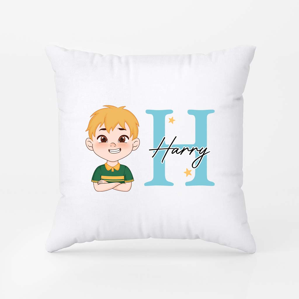 2830PUK1 by name pillows  personalised gift for kids