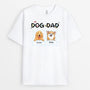 2848AUS1 dog dad t shirt  personalised gift ideas for dog dad
