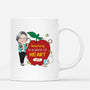 2922MUK1 teaching is a work of heart  personalised mugs for her